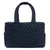 Denim Quiled Shell Tote
