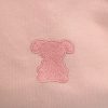 Miso Pup Embroidered logo in Pink