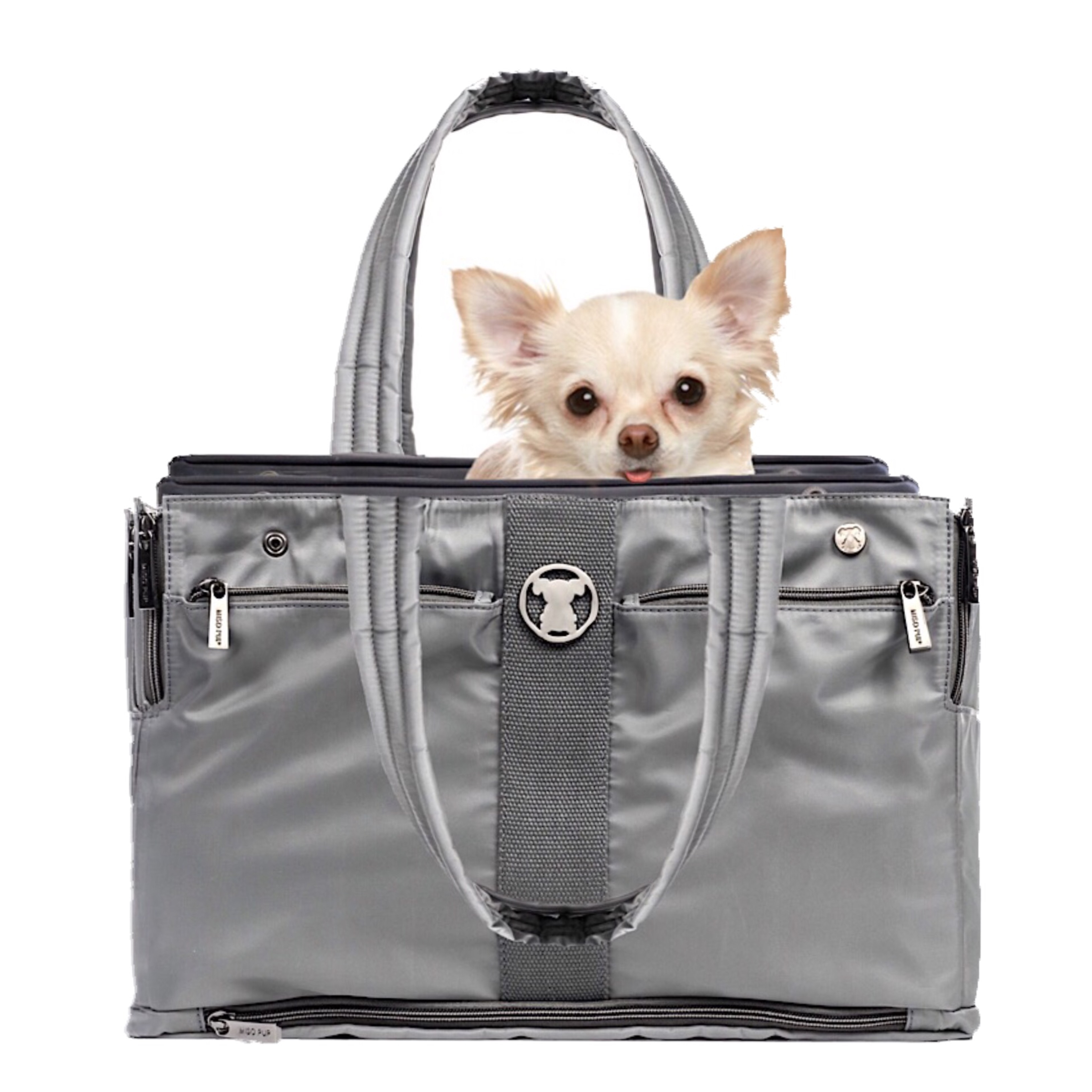 Timeless Grey Tote - MISO PUP Timeless Grey Tote - MISO PUP